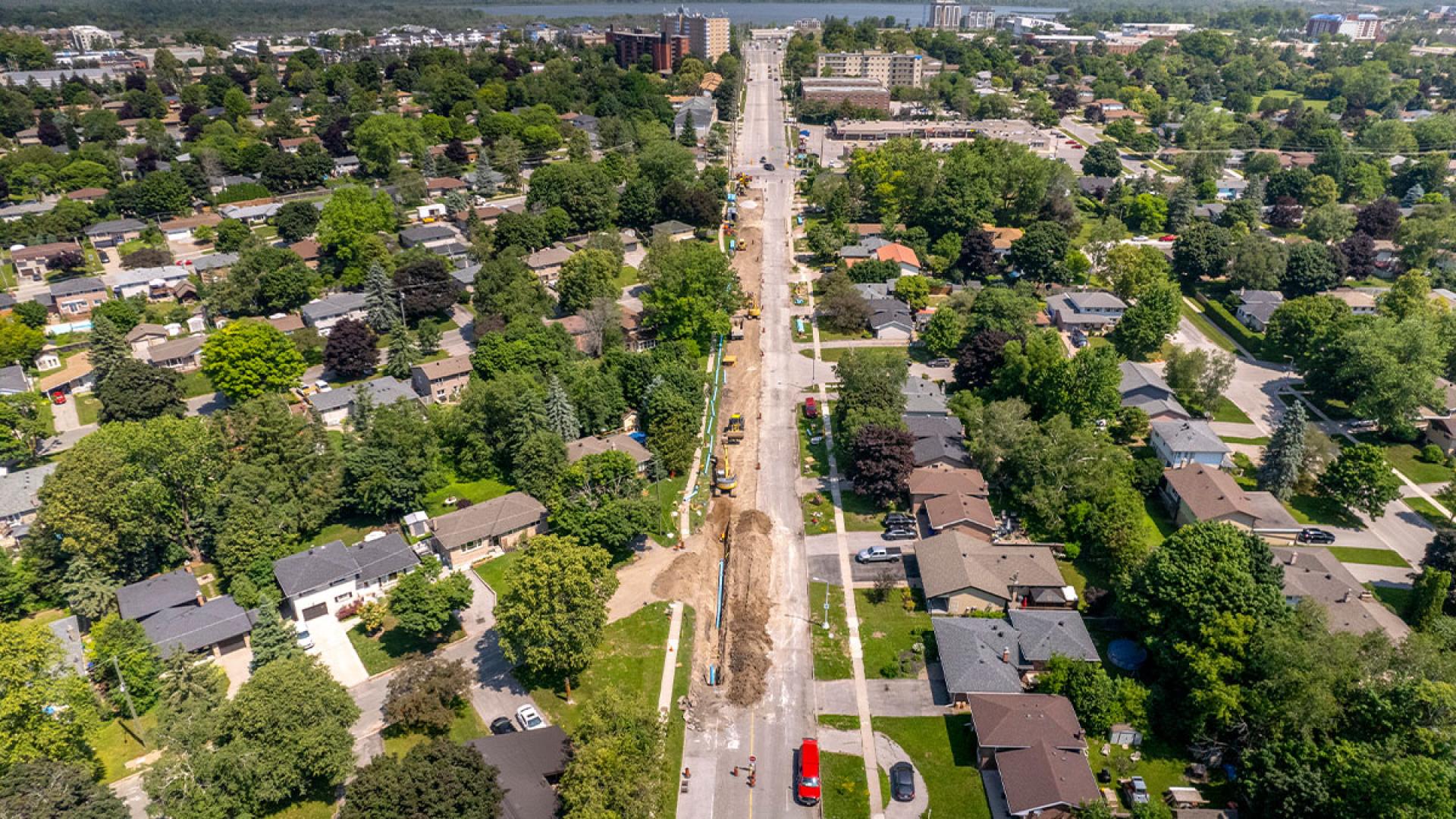 Duckworth Street Improvements Grove Street East Watermain City